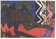 Ernst Ludwig Kirchner, Sleeping Nilly